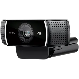 LOGITECH C922 Pro Stream Webcam - Tripod - BLACK - USB