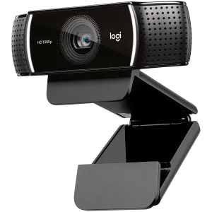 LOGITECH C922 Pro Stream Webcam - Tripod - BLACK - USB