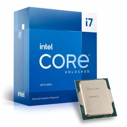 Procesor Intel Raptor Lake i7-13700F 8P+8E nuclee 2,10 GHz (până la 5,2 GHz) 30 MB, 65 W, LGA1700, BOX, fără grafică