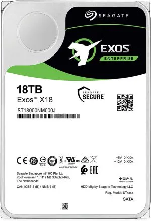 Hard disk Seagate Exos X18, 18TB, 256MB Cache, SAS