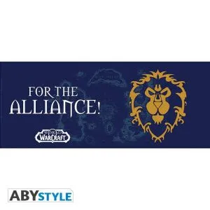 Cana ABYSTYLE WORLD OF WARCRAFT - Alliance, 460 ml, Albastru