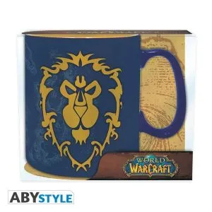 Cana ABYSTYLE WORLD OF WARCRAFT - Alliance, 460 ml, Albastru