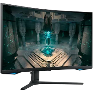 SAMSUNG LS32BG650EUXEN 32 inchi VA QHD Curbat 16:9 240Hz 350cd/m2 1ms GTG 2xHDMI 2.1 DP USB HUB BT LAN Wi-Fi HAS Negru