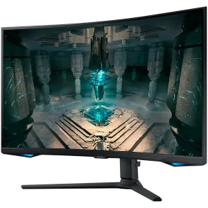 SAMSUNG LS32BG650EUXEN 32 inchi VA QHD Curbat 16:9 240Hz 350cd/m2 1ms GTG 2xHDMI 2.1 DP USB HUB BT LAN Wi-Fi HAS Negru