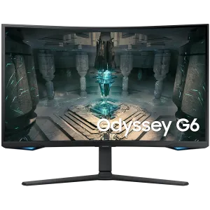 SAMSUNG LS32BG650EUXEN 32 inchi VA QHD Curbat 16:9 240Hz 350cd/m2 1ms GTG 2xHDMI 2.1 DP USB HUB BT LAN Wi-Fi HAS Negru