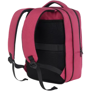CANYON BPE-5, Rucsac pentru laptop pentru 15,6 inchi, Specificații/dimensiune produs (mm): 400 mm x 300 mm x 120 mm (+60 mm), roșu, materiale EXTERIOARE: 100% poliester, materiale interioare: 100% poliester greutate maximă (KGS): 12 kg
