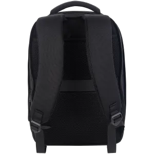 CANYON BPE-5, Laptop backpack for 15.6 inch, Product spec/size(mm): 400MM x300MM x 120MM(+60MM), Black, EXTERIOR materials:100% Polyester, Inner materials:100% Polyestermax weight (KGS): 12kg
