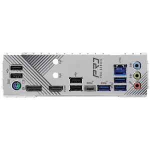 ASROCK MB Desktop Z790 Pro RS (S1700, 4x DDR5, 1x PCIe 5.0 x16, 1x PCIe 4.0 x16, 2x PCIe 3.0 x1, 4x Hyper M.2 PCIe Gen4x4, 8x SATA3 6.0 Gb/s, 2x USB-C, 6x USB 3.2 , 6x USB 2.0, 1x RJ-45 2.5GB Lan, 1x HDMI, 1x DP, ATX