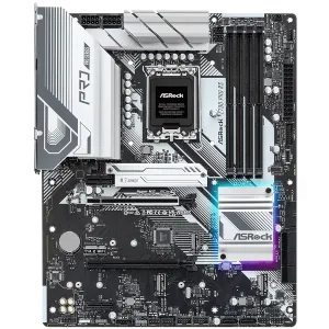 ASROCK MB Desktop Z790 Pro RS (S1700, 4x DDR5, 1x PCIe 5.0 x16, 1x PCIe 4.0 x16, 2x PCIe 3.0 x1, 4x Hyper M.2 PCIe Gen4x4, 8x SATA3 6.0 Gb/s, 2x USB-C, 6x USB 3.2 , 6x USB 2.0, 1x RJ-45 2.5GB Lan, 1x HDMI, 1x DP, ATX