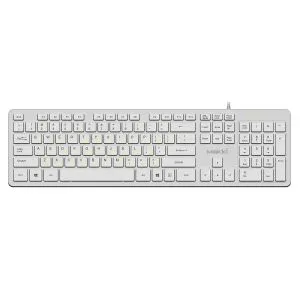 Makki Keyboard USB BG - Low profile Chocolate - KB-C14 White