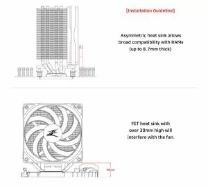Cooler procesor Zalman Cooler CPU CNPS10X PERFORMA WHITE