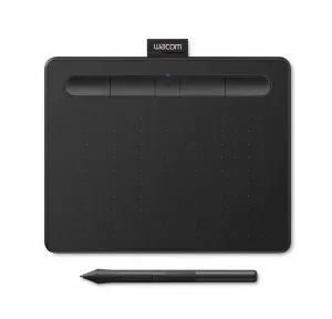 Tabletă grafică Wacom Intuos S Bluetooth Black Manga, Negru