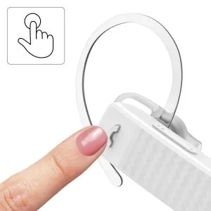Căști Bluetooth HAMA MyVoice 1500, Multipoint, Control volum, Alb