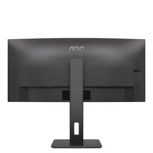 Монитор AOC CU34P3CV, 34" VA WLED, Curved 1500R, 3440x1440@100Hz, 4ms GtG, 1ms MPRT, 300cd m/2, DCR 3000:1, 50M:1, AdaptiveSync, FlickerFree, Low Blue Light, 5Wx2, Tilt, Height Adjust, Swivel, HDMI, DP, USB hub