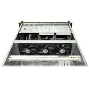 Carcasă pentru server InterTech 4U-4129L - Mini ITX, mATX, μATX, ATX, SSI EEB, negru