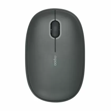 Mouse optic fără fir RAPOO M660, Multi-mod, conexiune cu 3 căi, Silențios, Gri închis