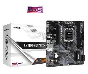 Placa de baza ASROCK A620M-HDV M.2+, Socket AM5, mATX