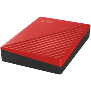 HDD External WD My Passport (4TB, USB 3.2) Red