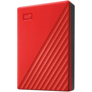 HDD External WD My Passport (4TB, USB 3.2) Red