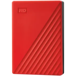 HDD External WD My Passport (4TB, USB 3.2) Red