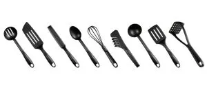 Set of cooking utensils Tefal K001S925 SET 9 ACCESSORIES BIENVENUE BLA