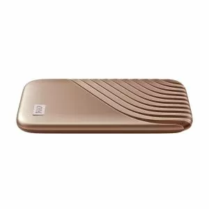 Външен SSD WD My Passport, 2TB, Златист