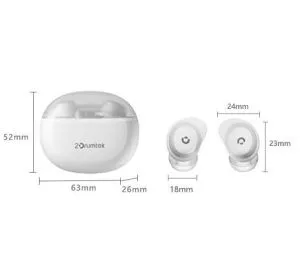 A4tech B27 2Drumtek True Wireless Earphone, Pink