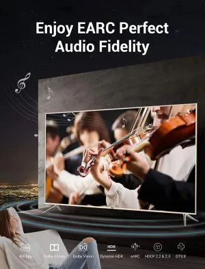 Vention HDMI v2.1 M / M 2m  - 8K Dolby Vision HDR - AANBH