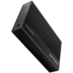 AXAGON EE35-GTR USB-C 3.2 Gen 1 - SATA 6G, 3.5" External RIBBED box BLACK