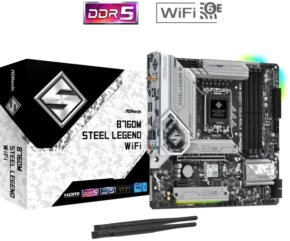 ASROCK B760M STEEL LEGEND WIFI