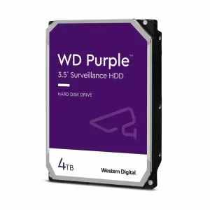 HDD WD Purple, 4TB, 5400rpm, 256MB, SATA 3, WD43PURZ