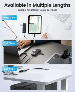 Orico USB3.0 HUB White - 3 x USB3.0, SD, TF - PAPW3AT-U3-015-WH