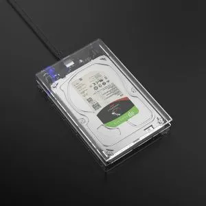Orico Storage - Case - 3.5 inch USB3.0 transparent, Vertical - 3159U3