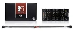 Noctua разклонител за вентилатори Fan Hub - 8 port PWM with SATA Power 5V/12V - NA-FH1