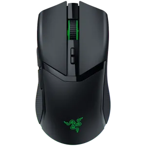 Mouse pentru gaming Razer Cobra Pro fără fir, Senzor optic Razer Focus Pro 30K, 30000 DPI, Comutatoare pentru mouse optic Gen-3, Greutate 77 g, 10 comenzi personalizabile, Iluminare Chroma™, Razer HyperSpeed Wireless, BT, Cablu Speedflex tip C, până la ba