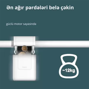 Curtain Driver E1 (Rod Version): Model No: CM-M01; SKU: AM025GLW02