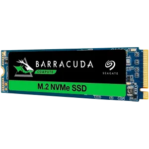 Seagate BarraCuda PCIe, 500GB SSD, M.2 2280 PCIe 4.0 NVMe, Read/Write: 3,600 / 2,400 MB/s