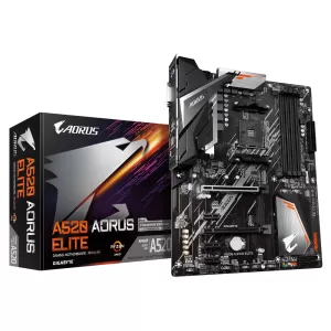 Placa de baza GIGABYTE A520 AORUS ELITE, AM4, ATX, DDR4
