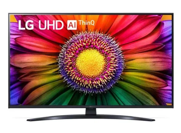 Televizor LG 43UR81003LJ, 43" 4K UltraHD TV 4K (3840 x 2160), DVB-T2/C/S2, webOS 23 Smart TV, ThinQ AI, procesor a5 AI 4K Gen6, WiFi, HDR10 pro, HLG, ALLM/HKGiG, Upscaling, sunet AI, control vocal, AirPlay, HDMI eARC, card rapid, CI, LAN, USB, Bluetooth