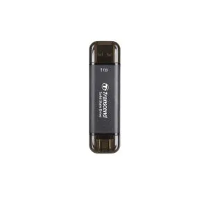 Hard disk Transcend 1TB, SSD extern, ESD310C, USB 10Gbps, tip C/A, negru