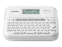 BROTHER PTD410YJ1 Imprimantă de etichete desktop TZe 3,5-18 mm afișaj grafic ușor de citit