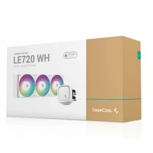 Răcire cu apă DeepCool Răcire cu apă LE720 Alb - RGB adresabil - LGA1700/AM5