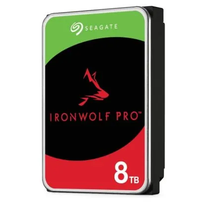 SEAGATE HDD Ironwolf pro NAS (3.5''/8TB/SATA/rmp 7200)