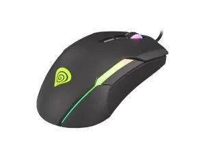 Mouse Genesis Gaming Mouse Xenon 220 6400dpi cu software iluminat negru