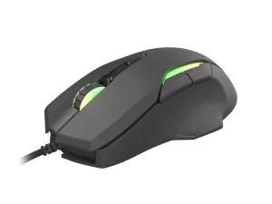 Mouse Genesis Gaming Mouse Xenon 220 6400dpi cu software iluminat negru
