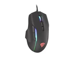 Mouse Genesis Gaming Mouse Xenon 220 6400dpi cu software iluminat negru