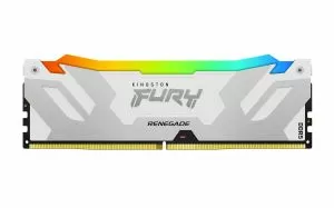 Memorie Kingston Fury Renegade White RGB 32GB(2x16GB) DDR5 6400MHz CL32 KF564C32RWAK2-32