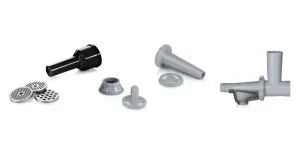 Meat mincer Bosch MFW67450, Meat mincer ProPower, 700W - 2000W, Discs: 3 / 4,8 / 8 mm; Sausage attachment; Attachment for kibbutz / meatballs; Fruit pressing attachment; Out: 3.5kg/min, Black