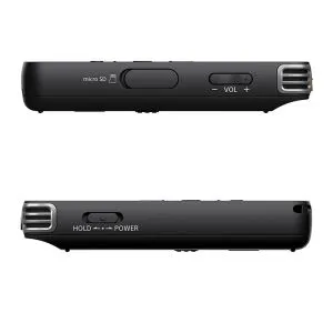Диктофон Sony ICD-PX470, 4GB, stereo, Memory card slot micro SD, Direct USB, black