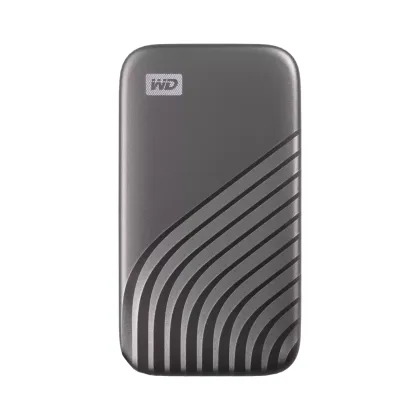 Unitate SSD externă Western Digital My Passport, 500 GB, USB 3.2, gri